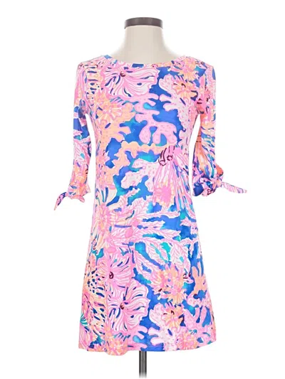 Pre-owned Lilly Pulitzer Casual Dress In Pink