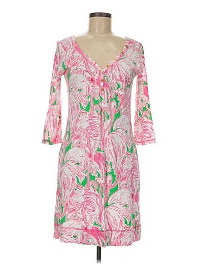 Pre-owned Lilly Pulitzer Casual Dress In Pink