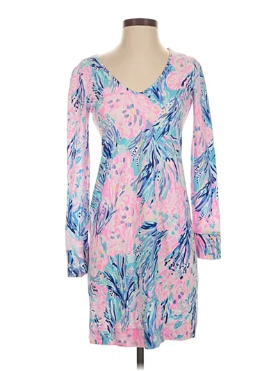 Pre-owned Lilly Pulitzer Casual Dress In Pink