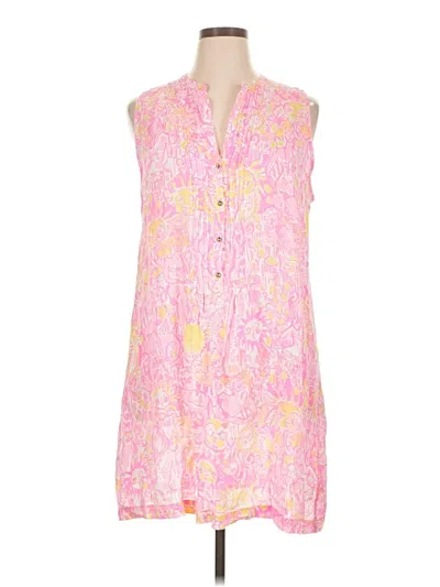 Pre-owned Lilly Pulitzer Casual Dress In Pink