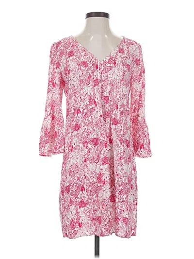 Pre-owned Lilly Pulitzer Casual Dress In Pink