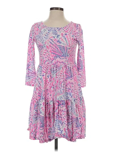Pre-owned Lilly Pulitzer Casual Dress In Pink