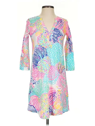 Pre-owned Lilly Pulitzer Casual Dress In Pink