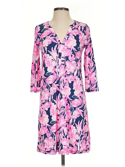 Pre-owned Lilly Pulitzer Casual Dress In Pink