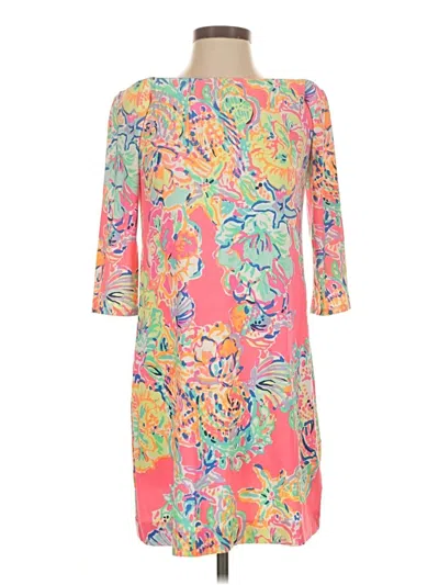Pre-owned Lilly Pulitzer Casual Dress In Pink