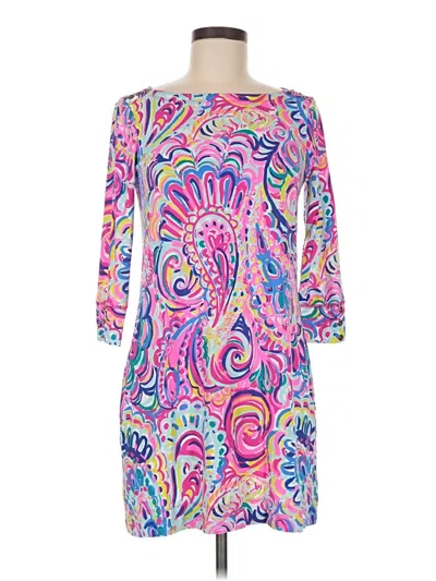 Pre-owned Lilly Pulitzer Casual Dress In Pink