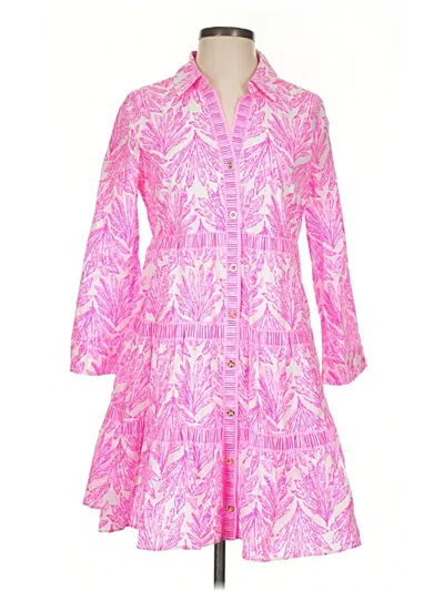Pre-owned Lilly Pulitzer Casual Dress In Pink