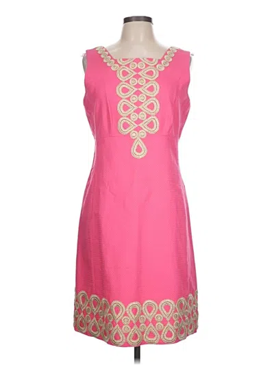 Pre-owned Lilly Pulitzer Casual Dress In Pink