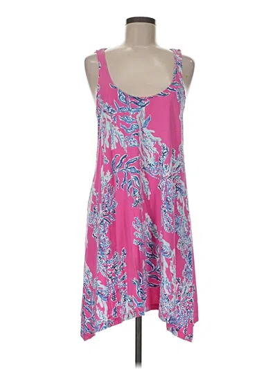 Pre-owned Lilly Pulitzer Casual Dress In Pink
