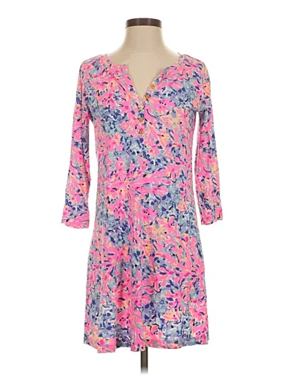 Pre-owned Lilly Pulitzer Casual Dress In Pink