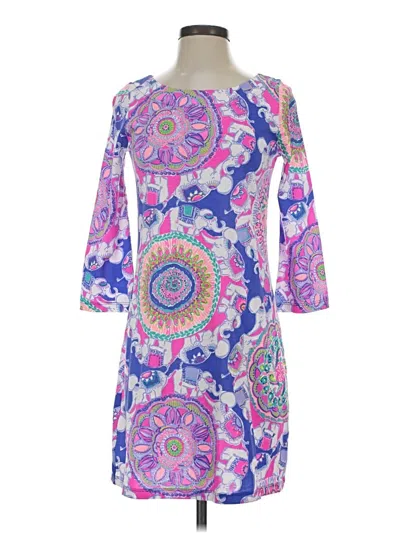 Pre-owned Lilly Pulitzer Casual Dress In Purple