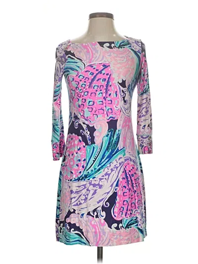 Pre-owned Lilly Pulitzer Casual Dress In Purple