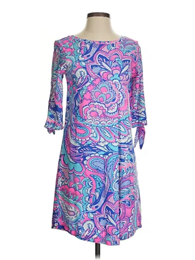 Pre-owned Lilly Pulitzer Casual Dress In Purple