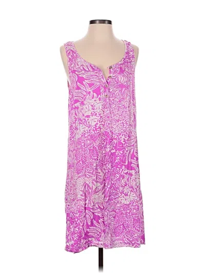 Pre-owned Lilly Pulitzer Casual Dress In Purple