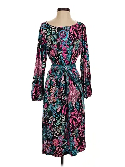 Pre-owned Lilly Pulitzer Casual Dress In Teal