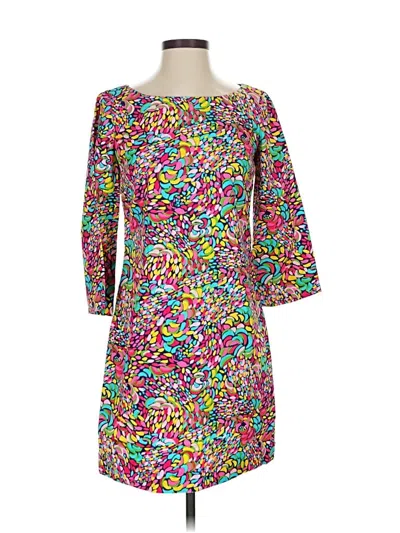 Pre-owned Lilly Pulitzer Casual Dress In White