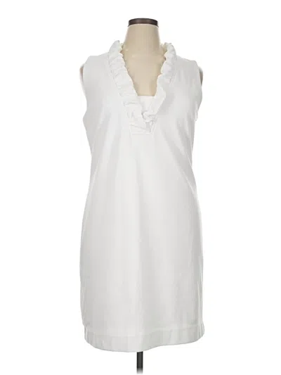 Pre-owned Lilly Pulitzer Casual Dress In White