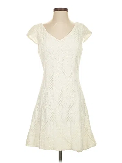Pre-owned Lilly Pulitzer Casual Dress In White