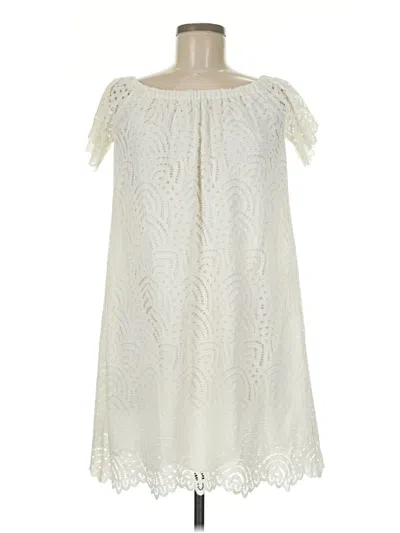 Pre-owned Lilly Pulitzer Casual Dress In White