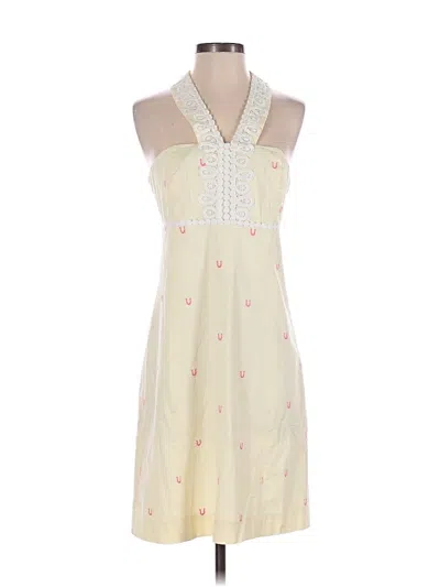 Pre-owned Lilly Pulitzer Casual Dress In White
