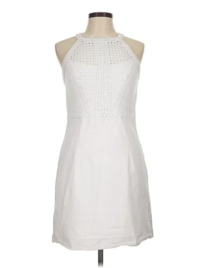 Pre-owned Lilly Pulitzer Casual Dress In White