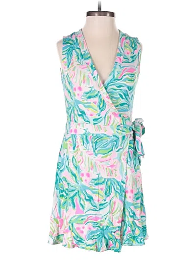 Pre-owned Lilly Pulitzer Casual Dress In White