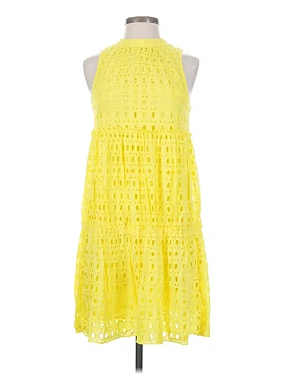 Pre-owned Lilly Pulitzer Casual Dress In Yellow