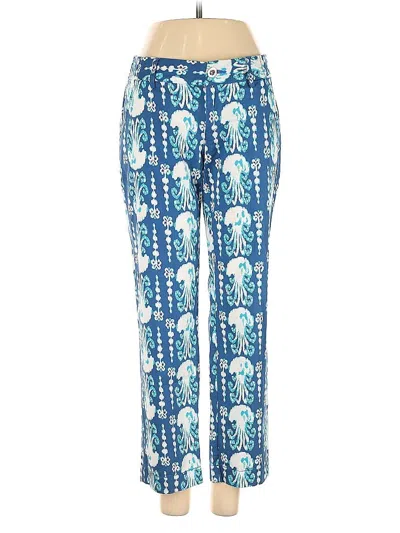 Pre-owned Lilly Pulitzer Casual Pants In Blue