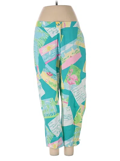 Pre-owned Lilly Pulitzer Casual Pants In Blue