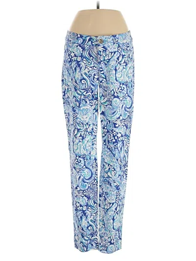 Pre-owned Lilly Pulitzer Casual Pants In Blue