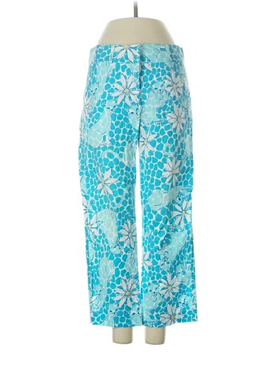 Pre-owned Lilly Pulitzer Casual Pants In Blue