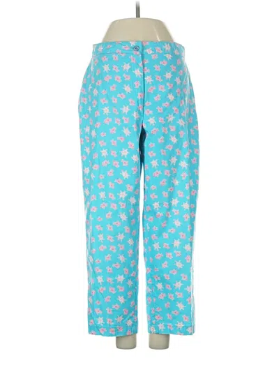 Pre-owned Lilly Pulitzer Casual Pants In Blue