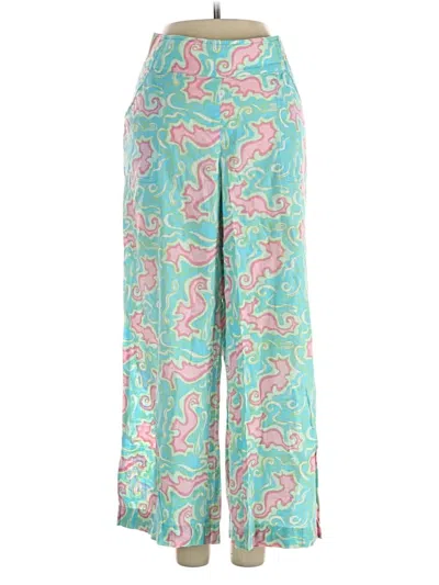 Pre-owned Lilly Pulitzer Casual Pants In Blue