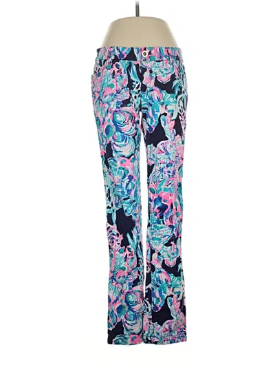 Pre-owned Lilly Pulitzer Casual Pants In Blue
