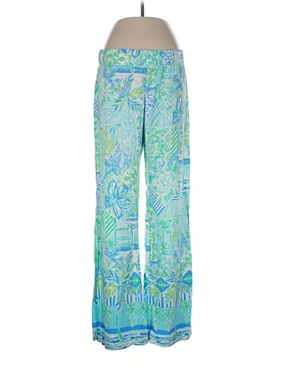 Pre-owned Lilly Pulitzer Casual Pants In Blue