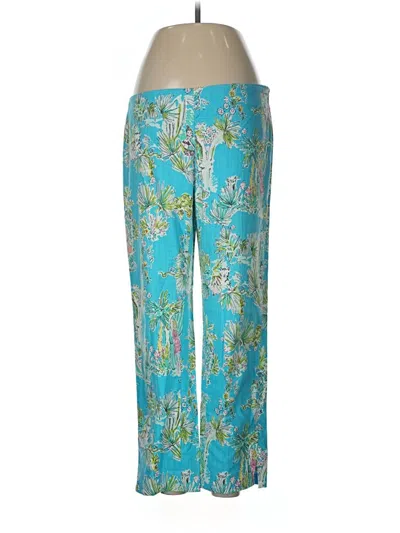 Pre-owned Lilly Pulitzer Casual Pants In Blue