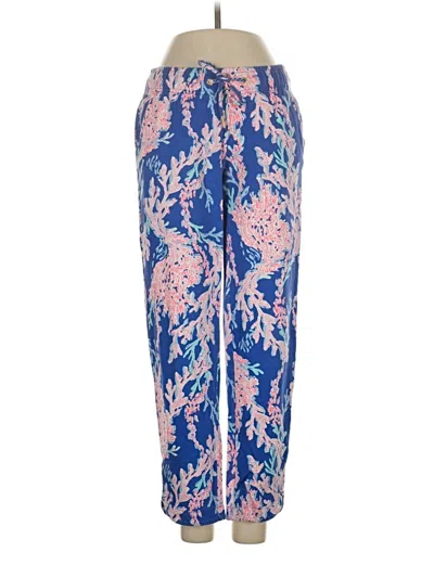 Pre-owned Lilly Pulitzer Casual Pants In Blue