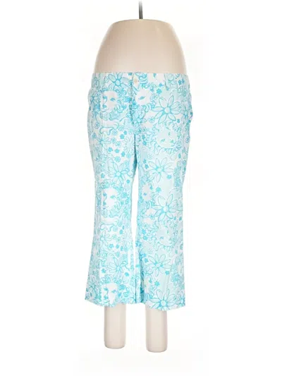 Pre-owned Lilly Pulitzer Casual Pants In Blue