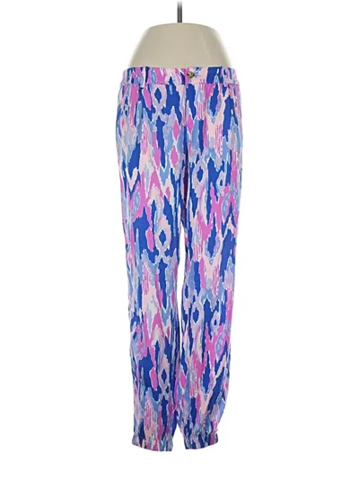 Pre-owned Lilly Pulitzer Casual Pants In Blue