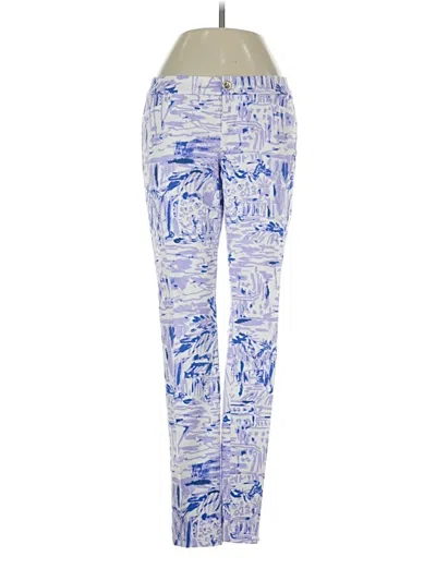 Pre-owned Lilly Pulitzer Casual Pants In Blue