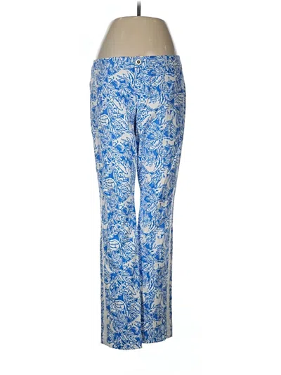 Pre-owned Lilly Pulitzer Casual Pants In Blue