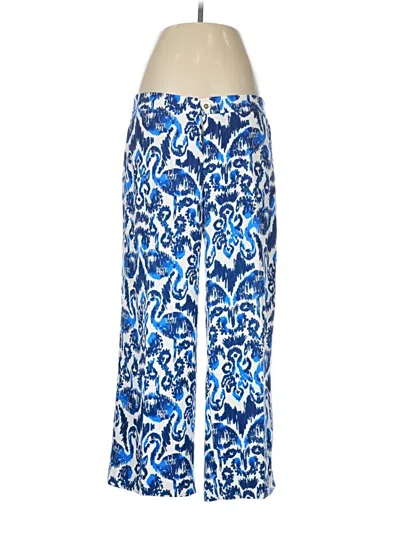 Pre-owned Lilly Pulitzer Casual Pants In Blue
