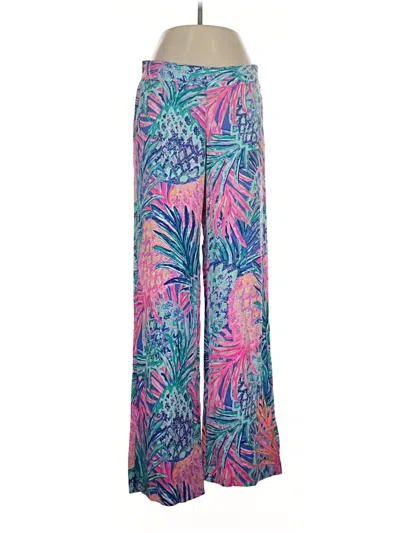 Pre-owned Lilly Pulitzer Casual Pants In Blue