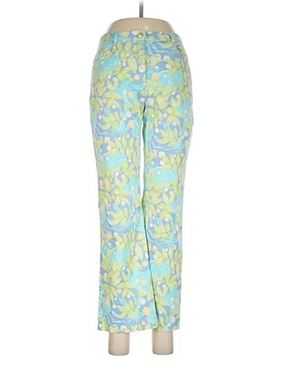 Pre-owned Lilly Pulitzer Casual Pants In Blue