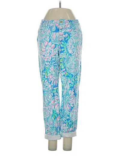 Pre-owned Lilly Pulitzer Casual Pants In Blue