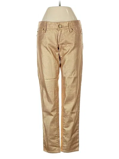 Pre-owned Lilly Pulitzer Casual Pants In Gold