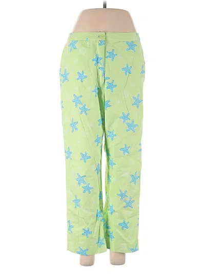 Pre-owned Lilly Pulitzer Casual Pants In Green
