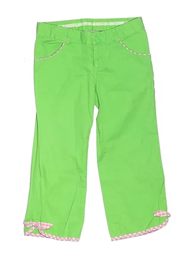 Pre-owned Lilly Pulitzer Kids' Casual Pants In Green