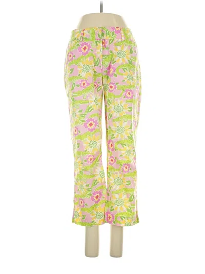 Pre-owned Lilly Pulitzer Casual Pants In Green