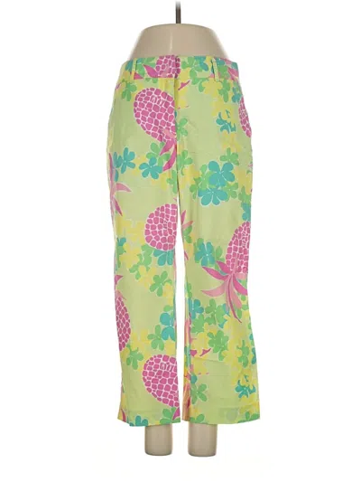 Pre-owned Lilly Pulitzer Casual Pants In Green